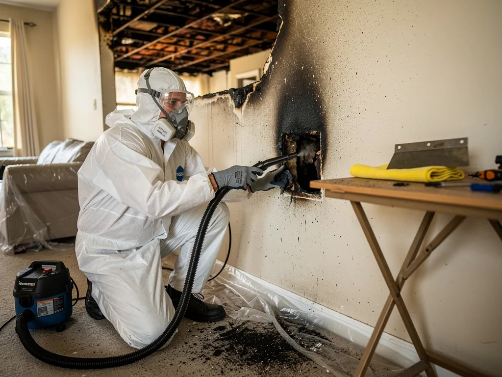 Charred Material Removal