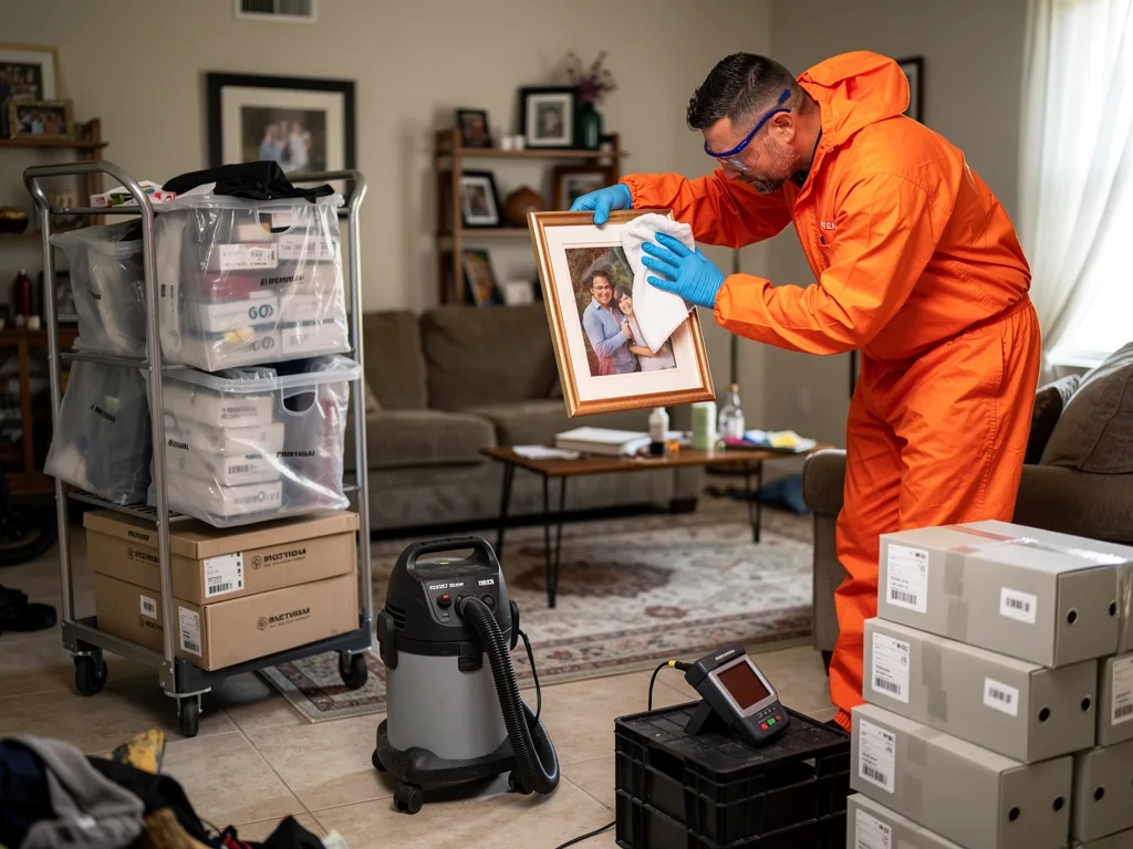 Content Cleaning & Pack-Out