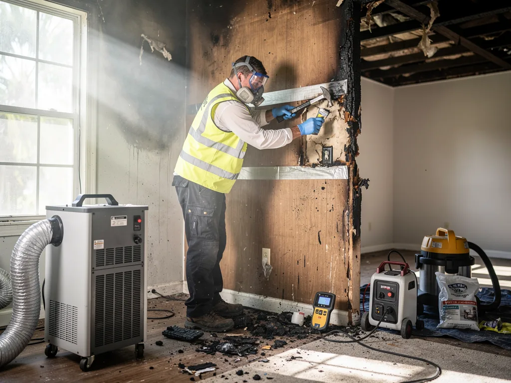 Electrical Fire Cleanup