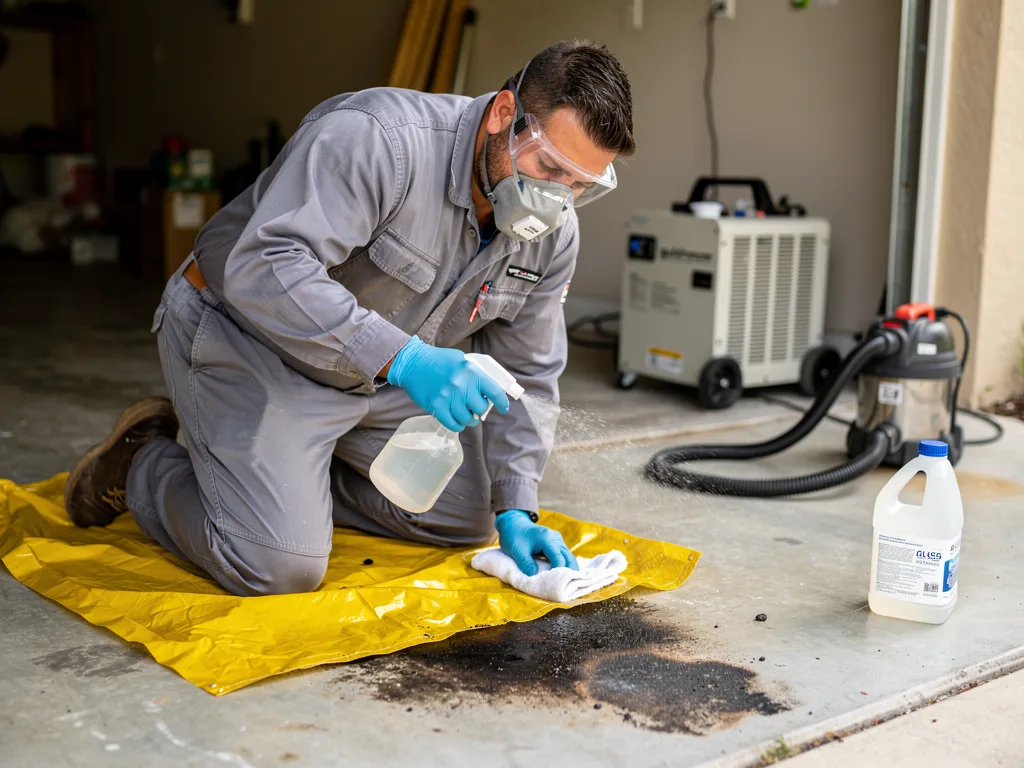 Garage Fire Cleanup